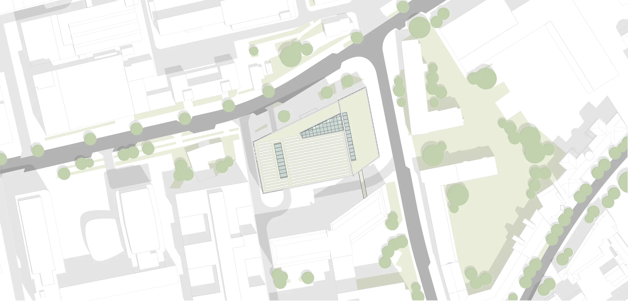 Lageplan des greenCONTI im Beiersdorf-Gebiet